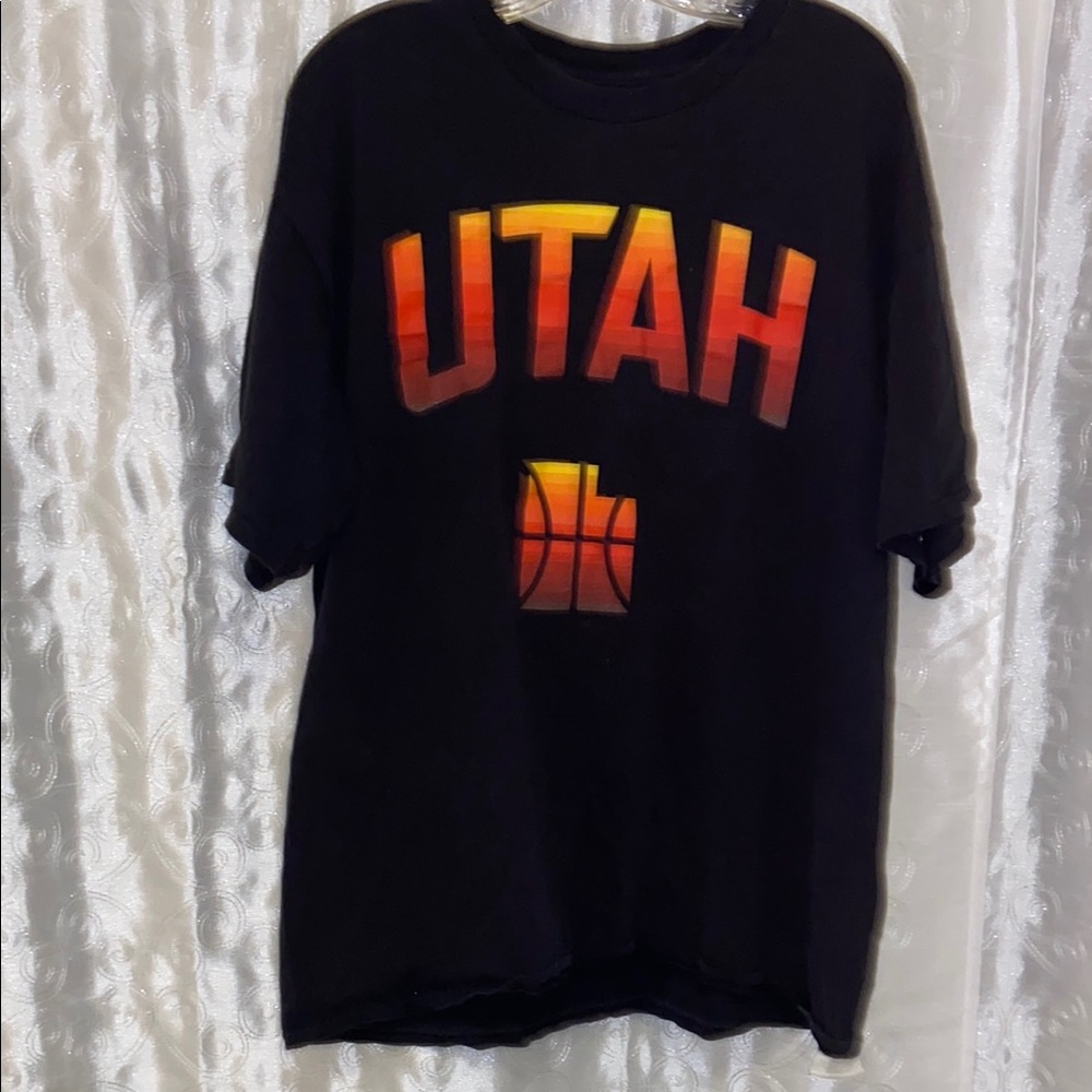 Majestic Utah Jazz Ricky Rubio Jersey Shirt Men’s Size XL 🔥 B1